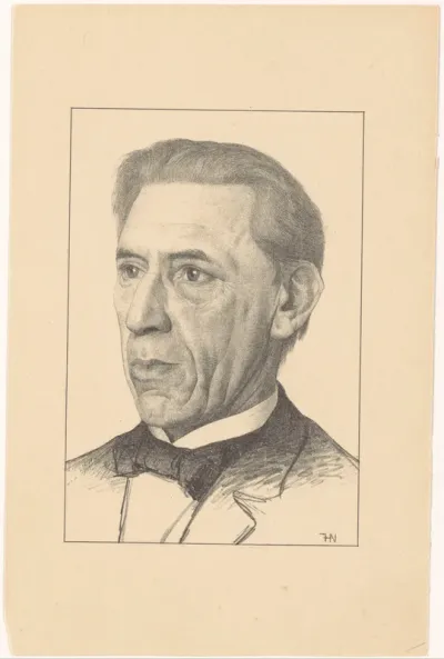 Portret van Herman Thomas Karsten