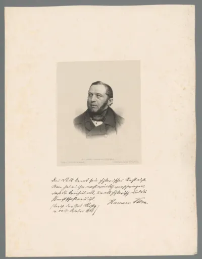 Portret van Hermann Born