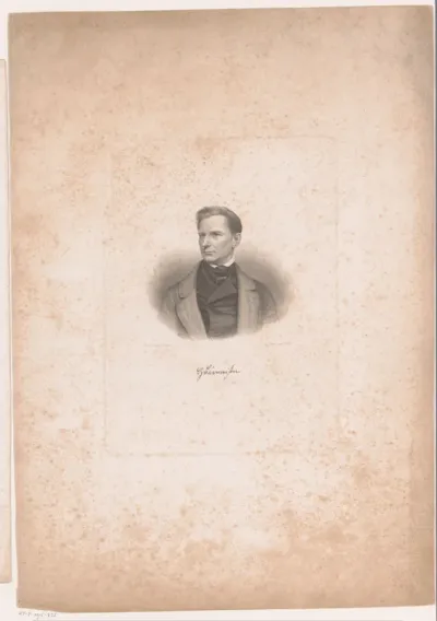 Portret van Hermann Burmeister
