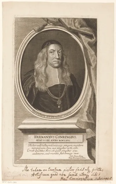 Portret van Hermann Conring