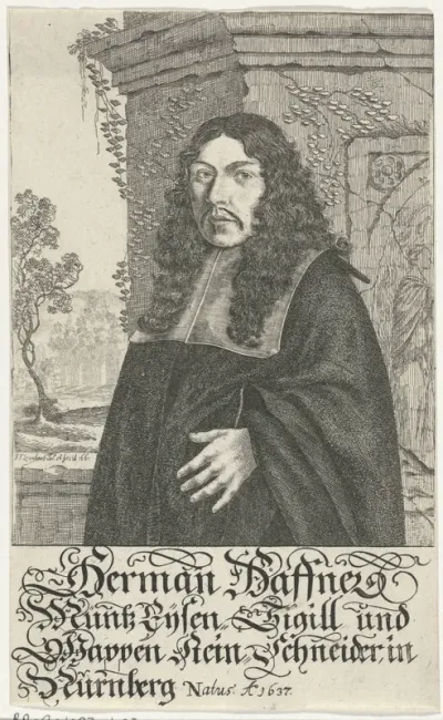 Portret van Hermann Haffner