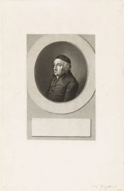 Portret van Hermann Hagedorn, koopman uit Bremen