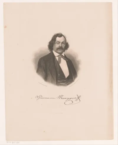 Portret van Hermann Marggraff