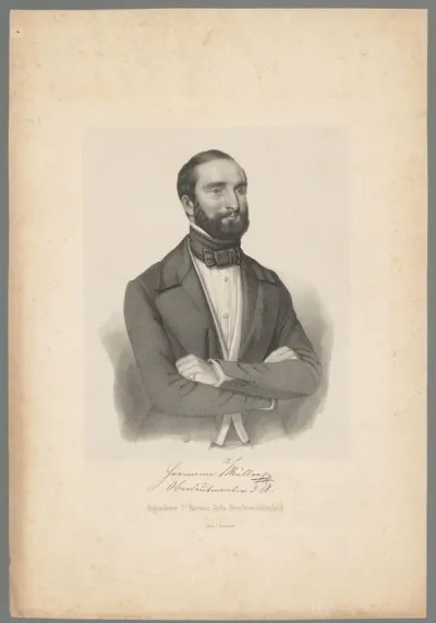 Portret van Hermann Müller