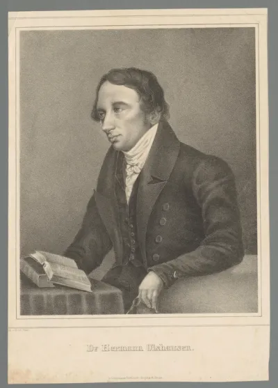 Portret van Hermann Olshausen