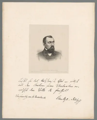 Portret van Hermann Schulze-Delitzsch