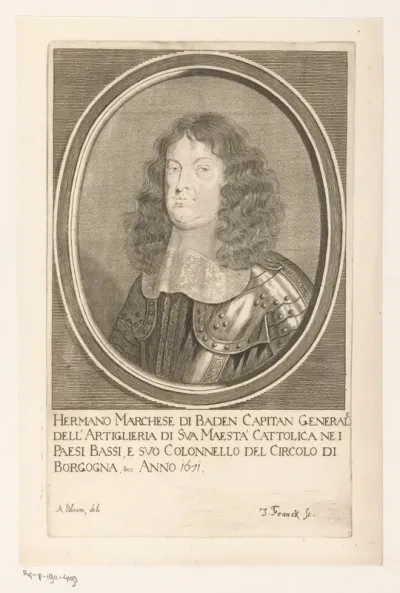 Portret van Hermann von Baden-Baden
