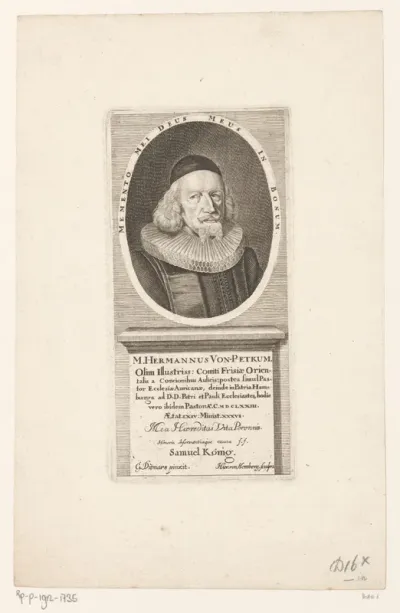 Portret van Hermann von Petkum op 64-jarige leeftijd
