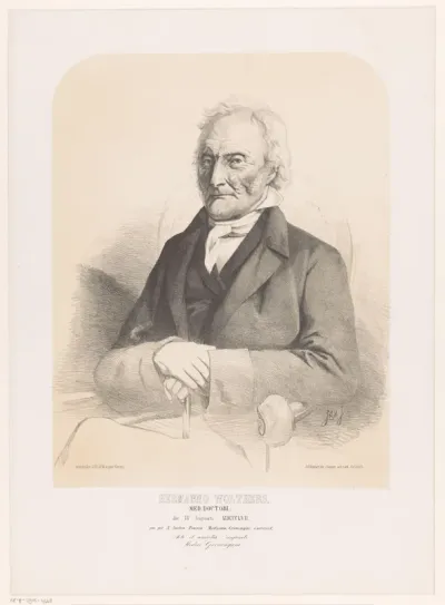 Portret van Hermanno Wolthers