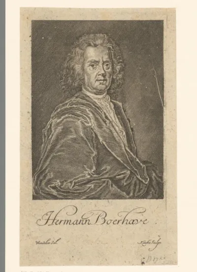 Portret van Hermannus Boerhaave