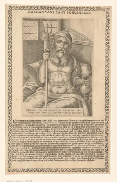 Portret van Hermannus de Schoenmaker