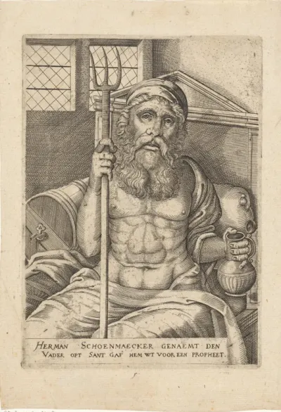 Portret van Hermannus de Schoenmaker