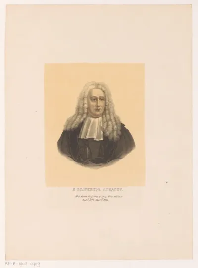 Portret van Hermannus Oosterdijk Schacht