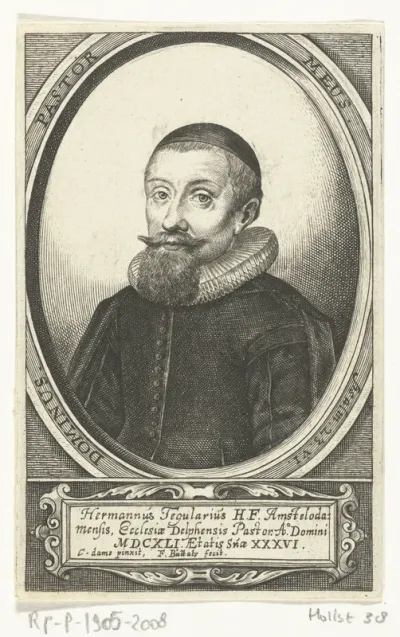 Portret van Hermannus Tegularius