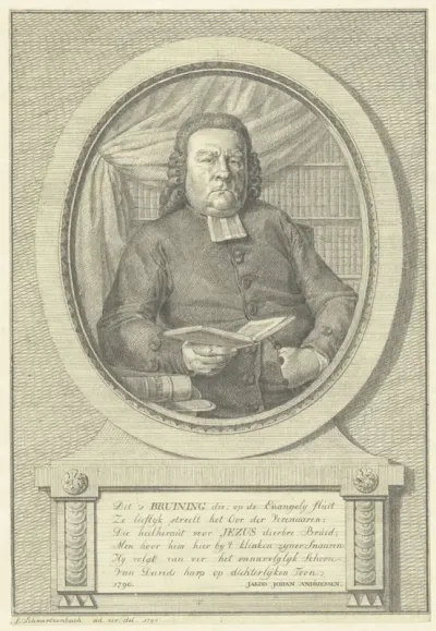 Portret van Hermanus Adrianus Bruining