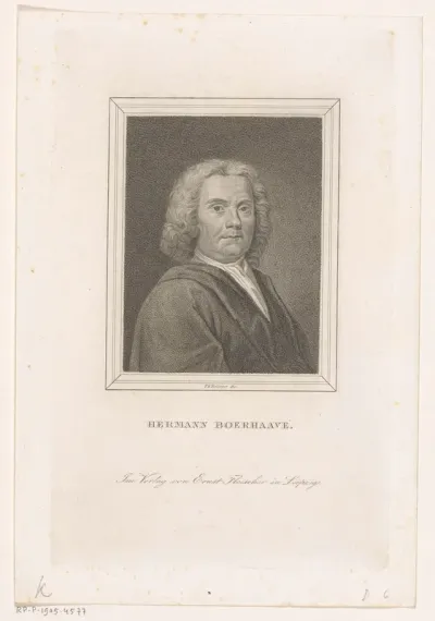 Portret van Hermanus Boerhaave