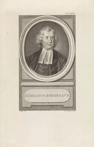 Portret van Hermanus Boerhaave