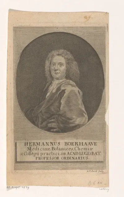 Portret van Hermanus Boerhave