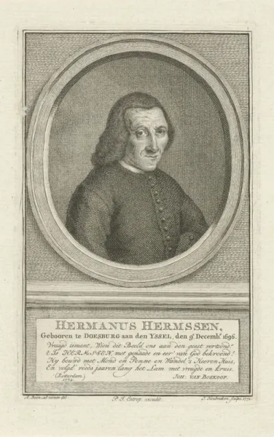 Portret van Hermanus Hermsen