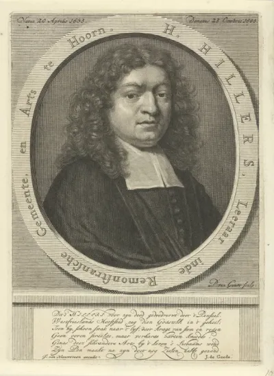 Portret van Hermanus Hillers