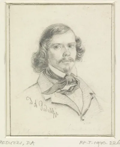 Portret van Hermanus Koekkoek