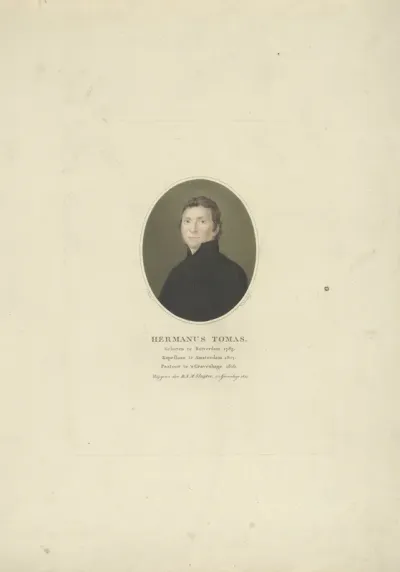 Portret van Hermanus Tomas