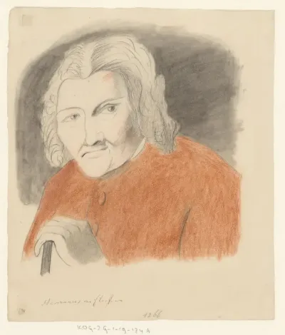 Portret van Hermanus van Cleeff (1671-1775)