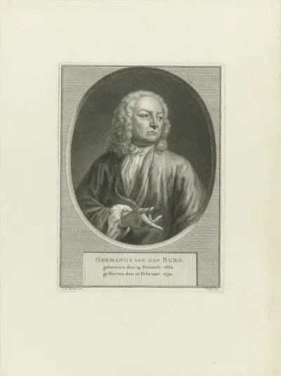 Portret van Hermanus van den Burg