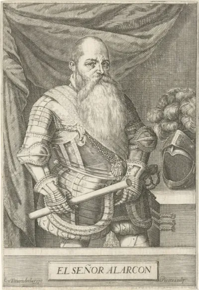 Portret van Hernando de Alarcón