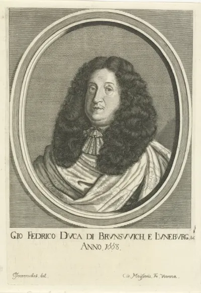 Portret van hertog Johan Frederik van Brunswijk-Lüneburg