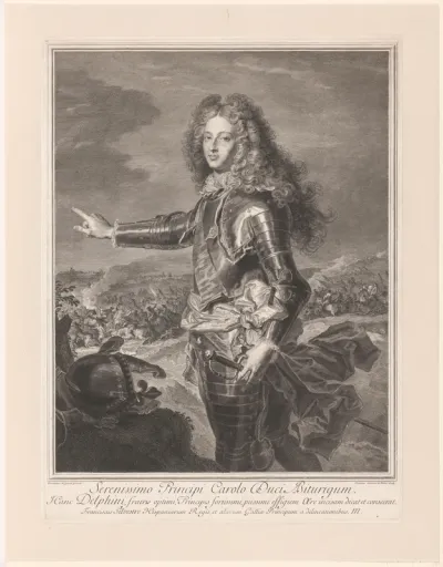 Portret van hertog Lodewijk van Bourgondië
