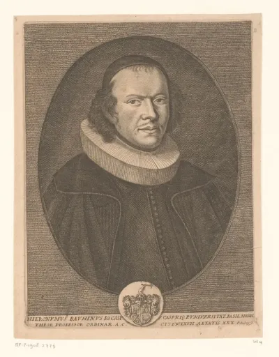 Portret van Hieronymus Bauhin