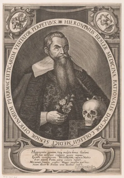 Portret van Hieronymus Besler