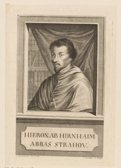 Portret van Hieronymus Hirnheim