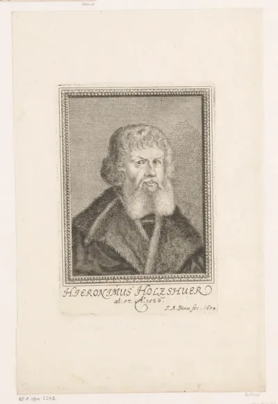 Portret van Hieronymus I Holzschuher