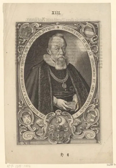 Portret van Hieronymus Imhof