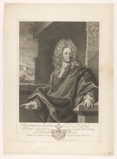 Portret van Hieronymus Jacob von Ryssel