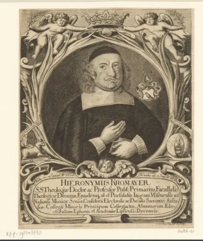 Portret van Hieronymus Kromayer