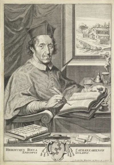 Portret van Hieronymus Rocca
