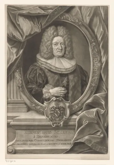Portret van Hieronymus Scheurl