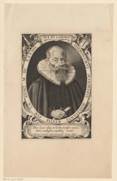 Portret van Hieronymus Schorer