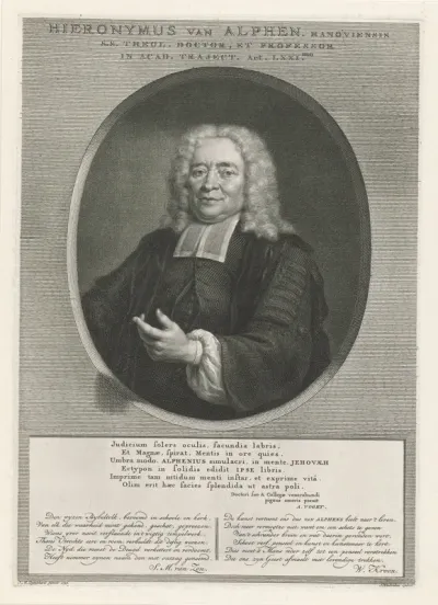 Portret van Hieronymus Simons van Alphen