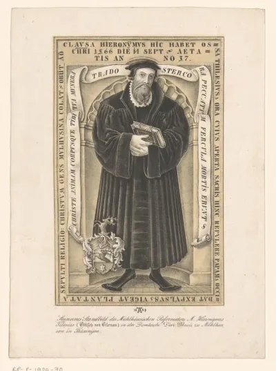 Portret van Hieronymus Tilesius