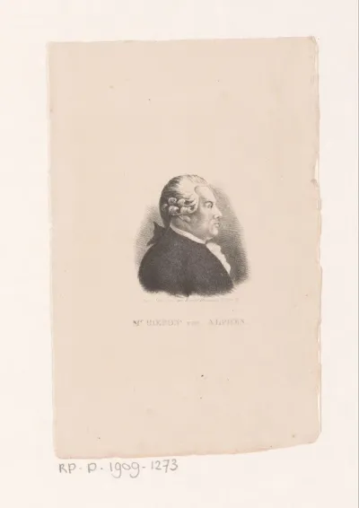 Portret van Hieronymus van Alphen