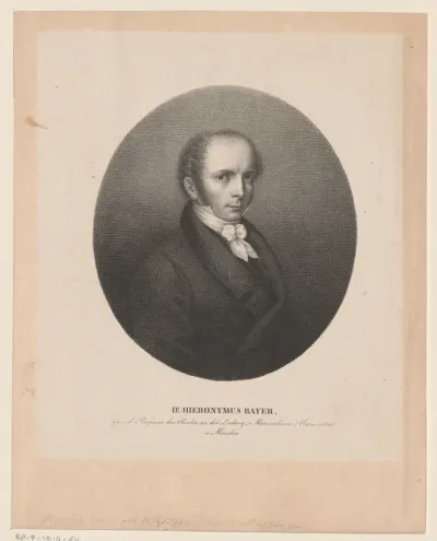 Portret van Hieronymus von Bayer