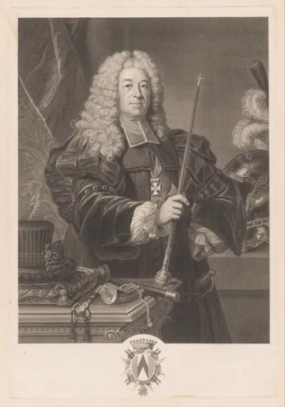 Portret van Hieronymus von Erlach