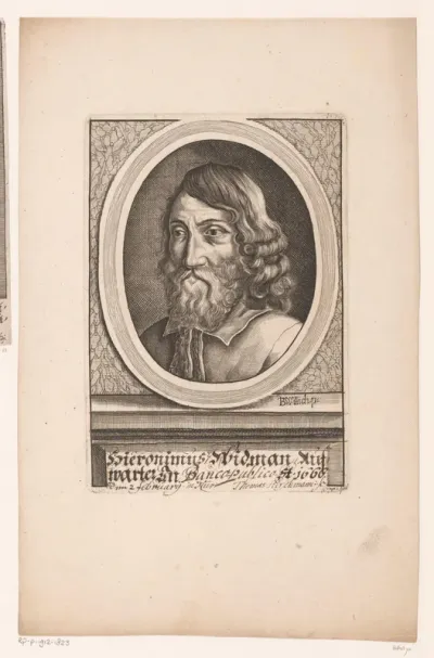 Portret van Hieronymus Widmann