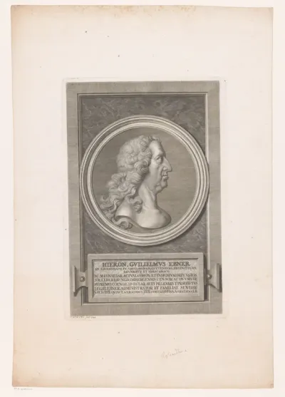Portret van Hieronymus Wilhelm Ebner von Eschenbach