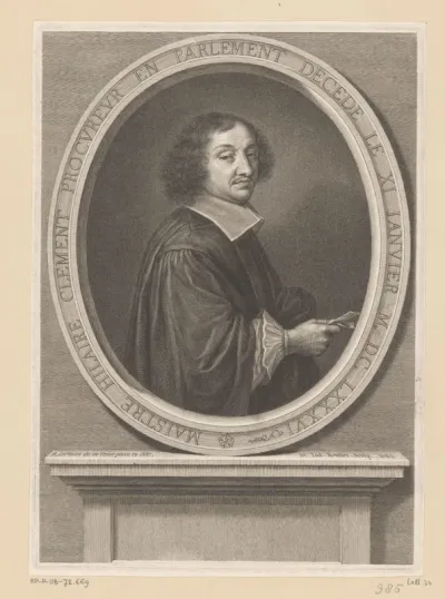 Portret van Hilaire Clément