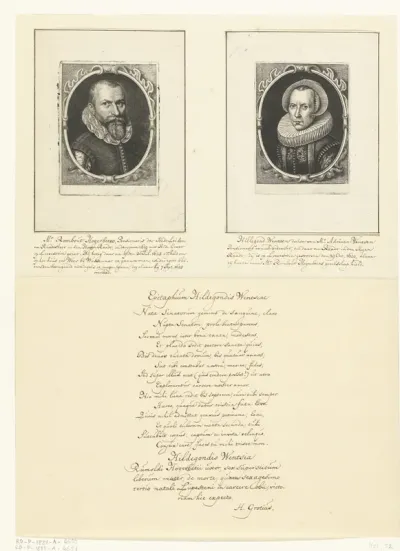 Portret van Hillegonda Wentzen